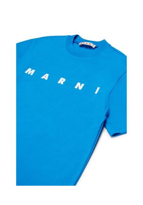 T-shirt con logo MARNI KIDS | M002MV M00RF0M859
